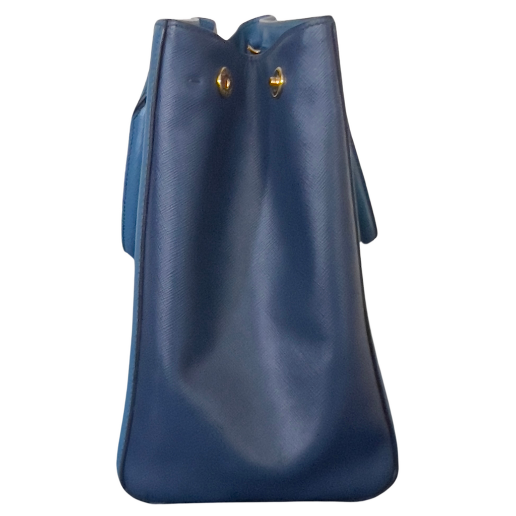 Prada Soft Calf Zip Convertible Tote