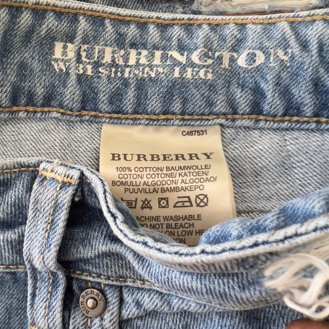 Burberry Vintage Blue Jeans