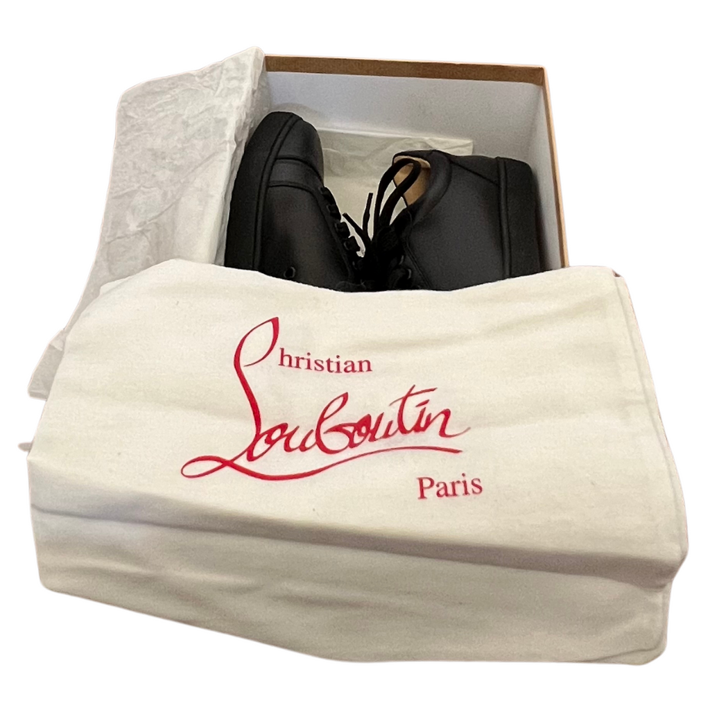Christian Louboutin Black Sneakers