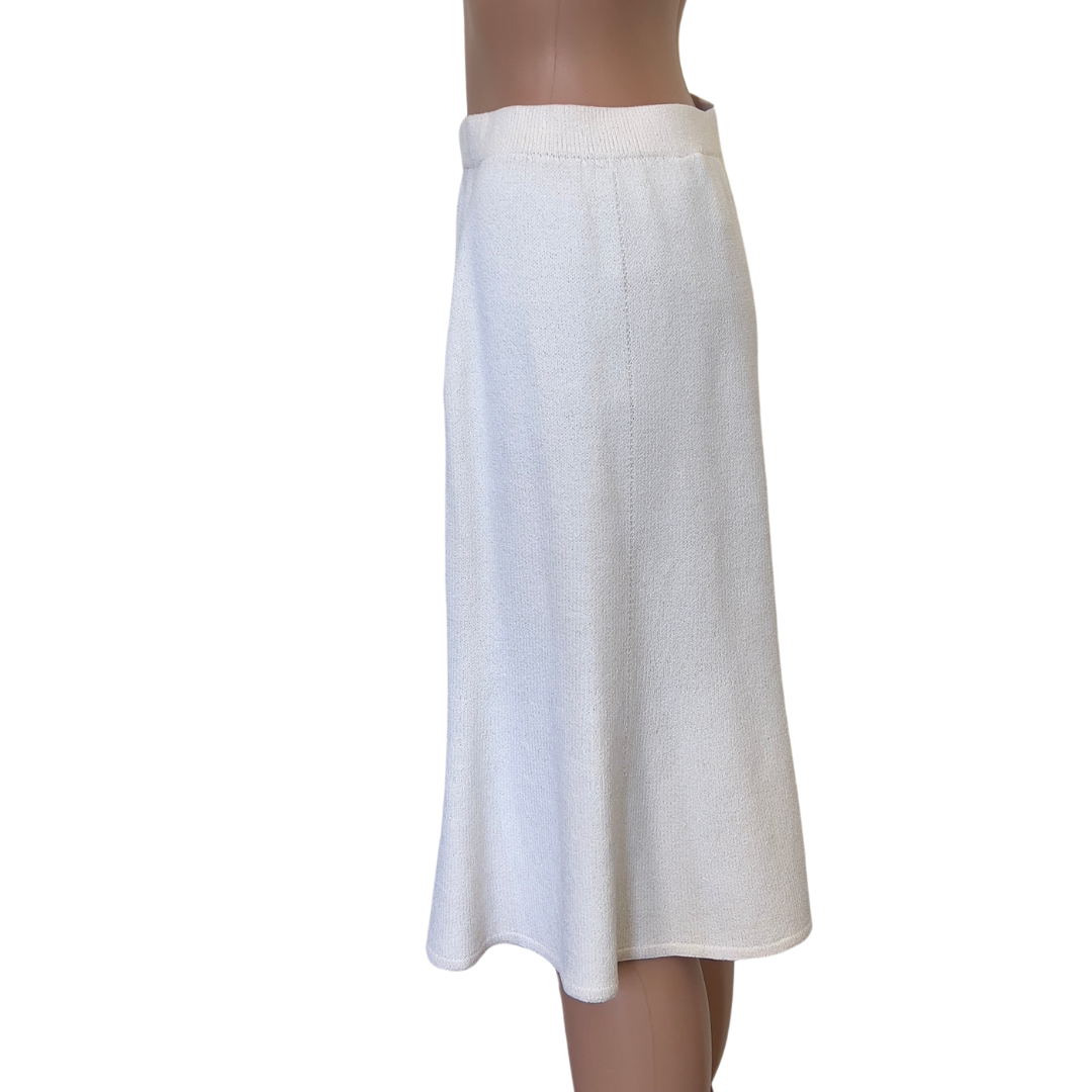 St. John Collection Ivory Skirt