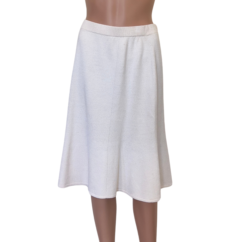 St. John Collection Ivory Skirt