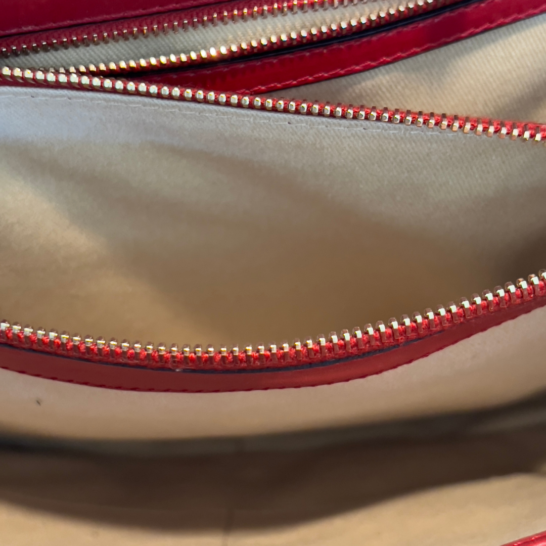 Valentino Garavani Vitello Demetra Satchel Bag